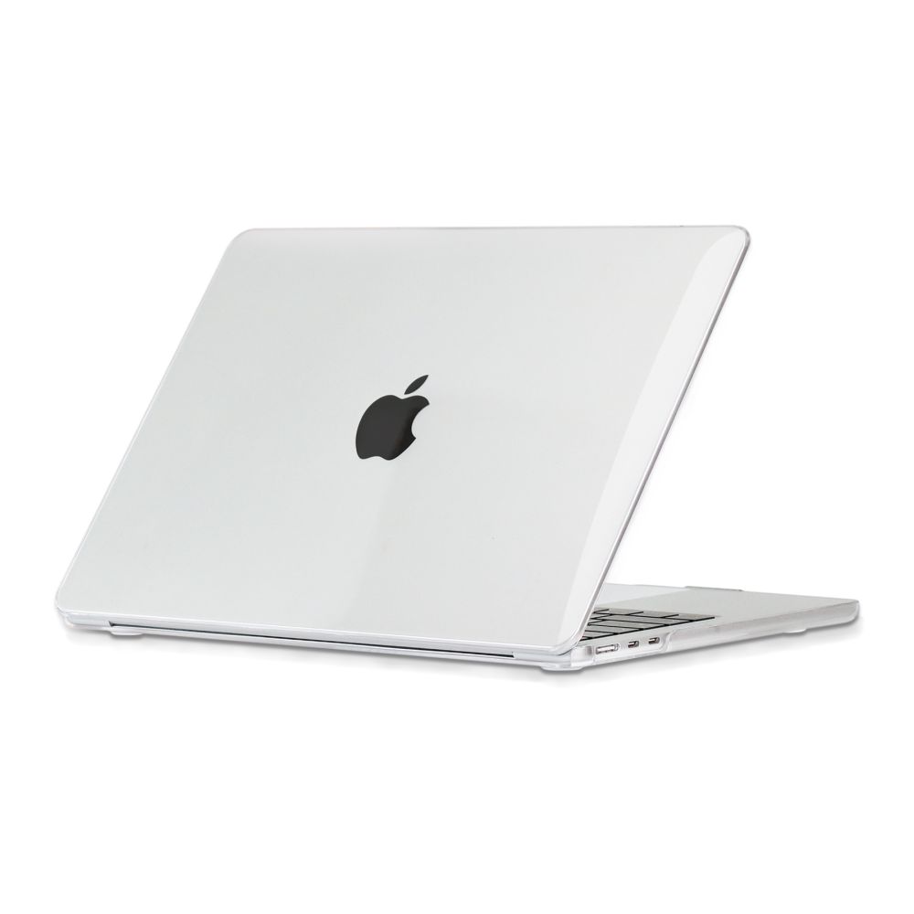 Dėklas Tech-Protect SmartShell MacBook Air 13 M2-M5 2023-2026, skaidrus