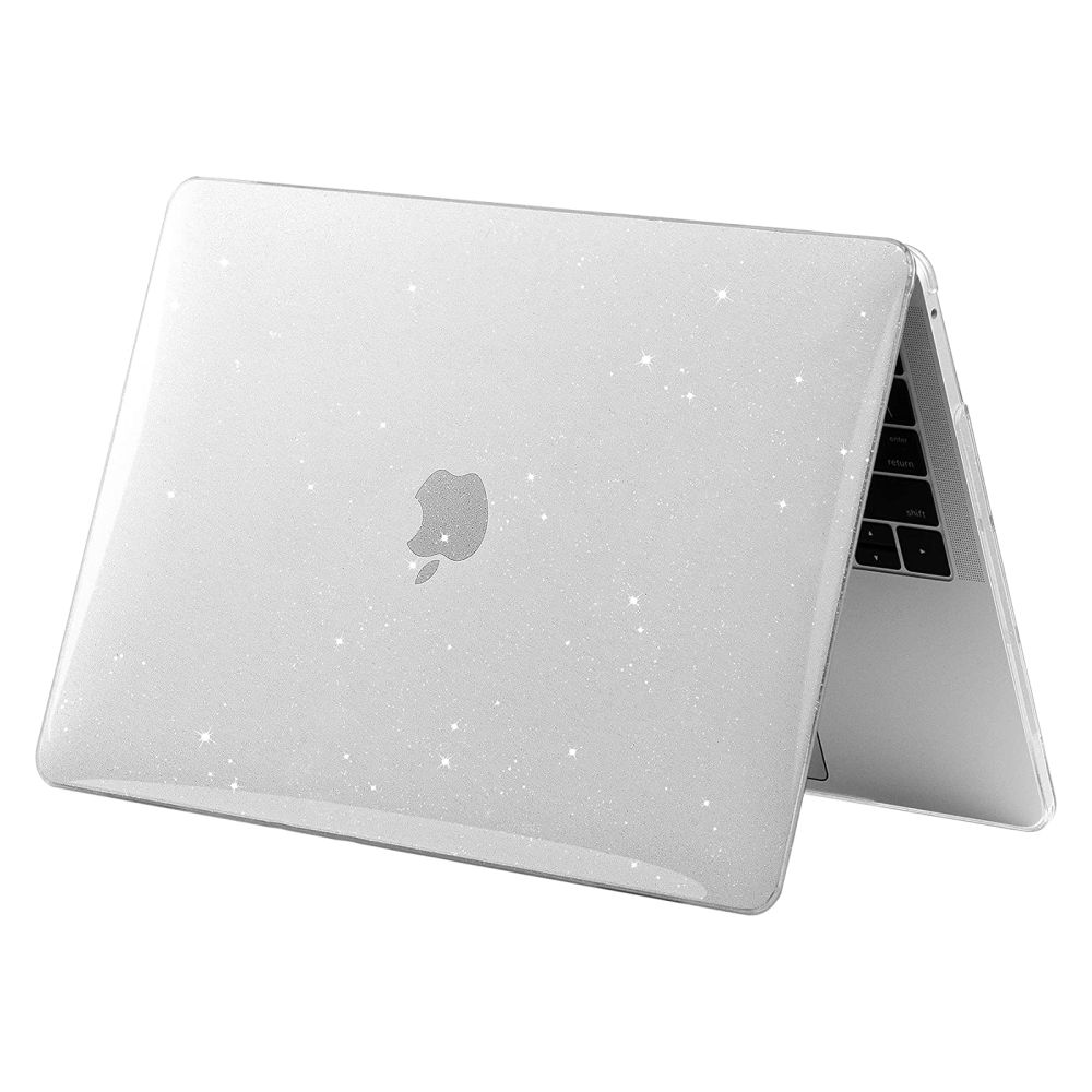 Dėklas Tech-Protect SmartShell MacBook Air 13 M2-M5 2023-2026, blizgus skaidrus