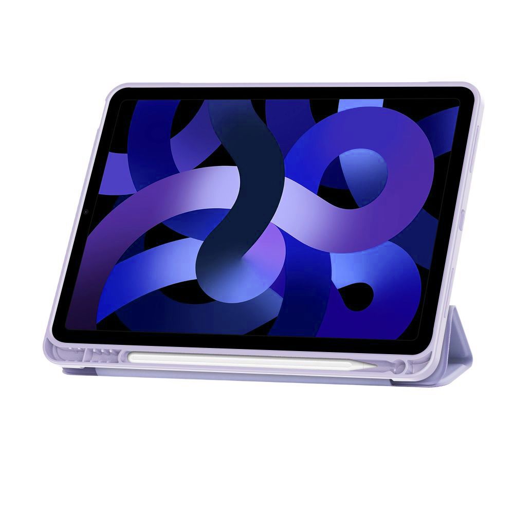 Dėklas Tech-Protect SmartCase Pen iPad Air 10.9" 4 / 5 / 2020-2022 / 11" 6 / 7 / 8 / 2024-2026 Violetinis