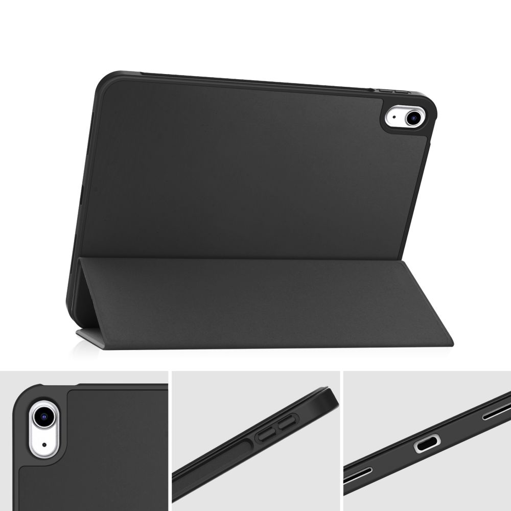 Dėklas Tech-Protect SmartCase Pen iPad 10.9 (2022) / 11 (2025), juodas