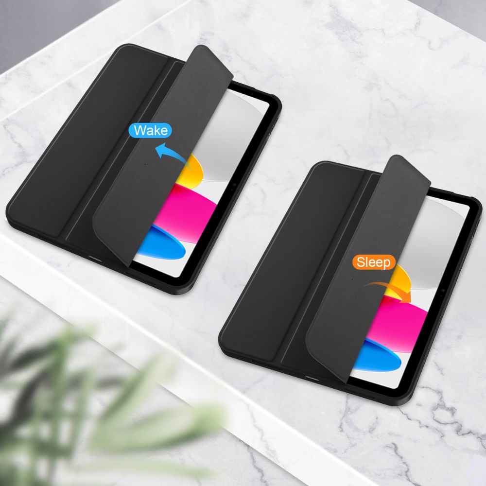 Dėklas Tech-Protect SmartCase Pen iPad 10.9 (2022) / 11 (2025), juodas