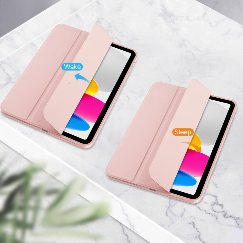 Dėklas Tech-Protect SmartCase Pen iPad 10.9 / 11 col. Rožinis