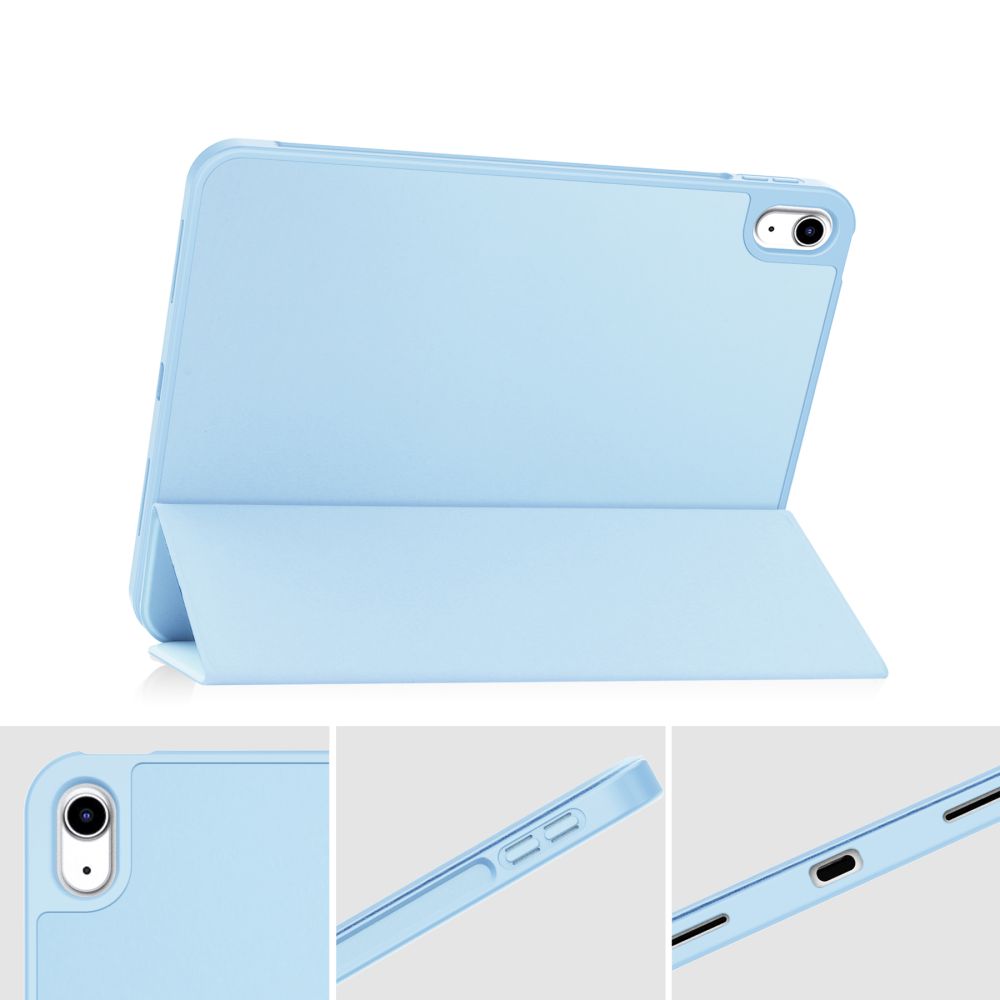 Dėklas Tech-Protect SmartCase Pen iPad 10.9 / 11 col. Šviesiai mėlynas