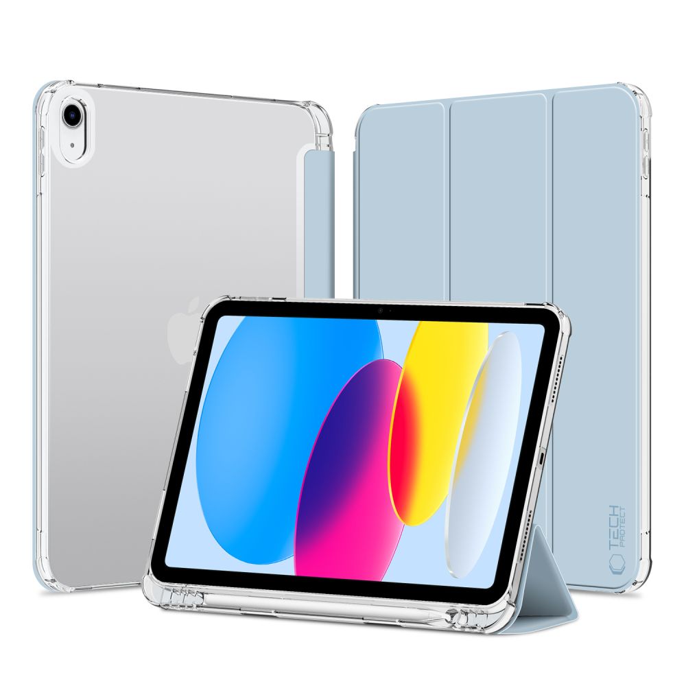 Dėklas Tech-Protect SC Pen Hybrid iPad 10.9" / 11" Žydras