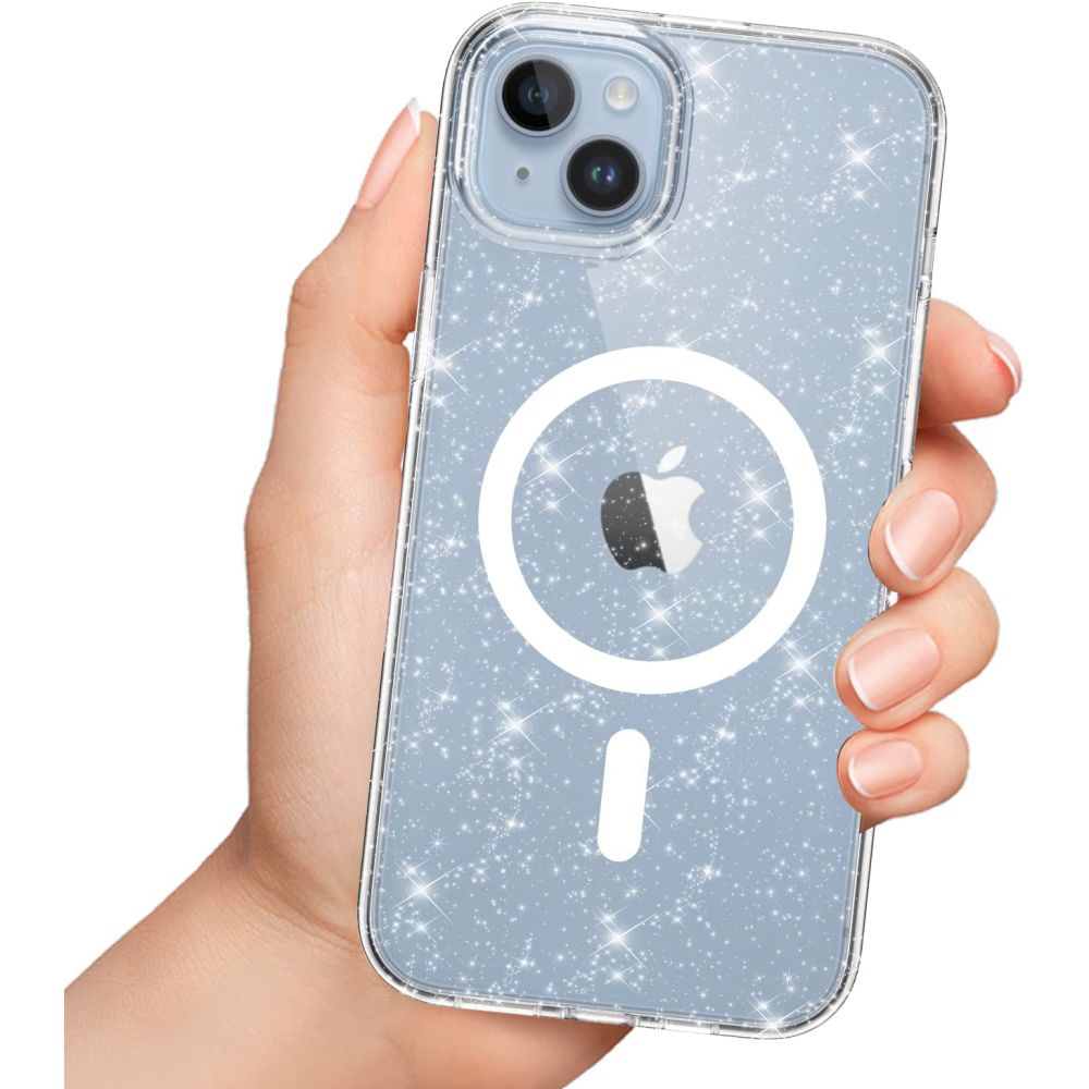 Dėklas Tech-Protect FlexAir Hybrid MagSafe iPhone 13 / 14, blizgus