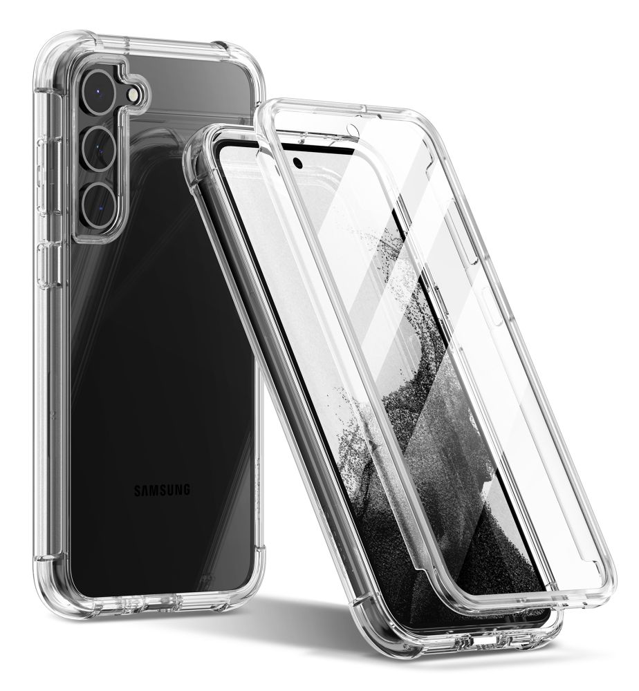 Dėklas Tech-Protect Kevlar Galaxy S23+, skaidrus