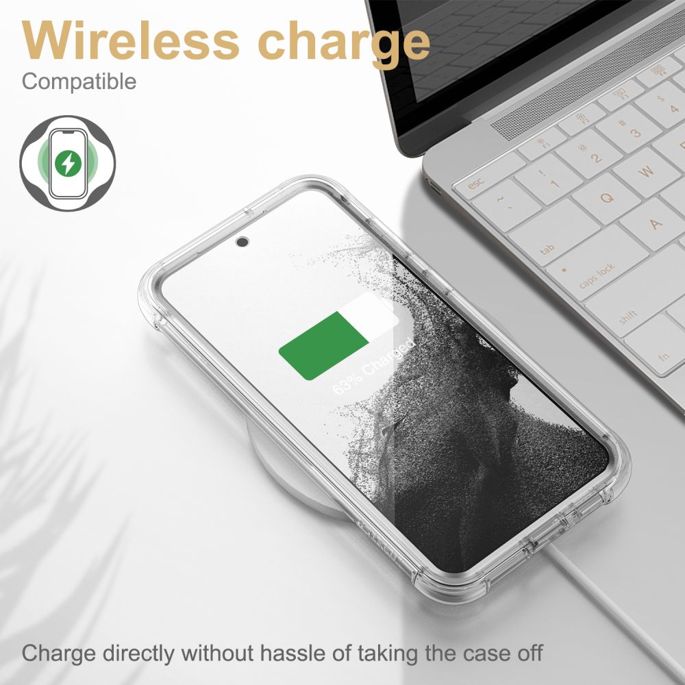Dėklas Tech-Protect Kevlar Galaxy S23+, skaidrus