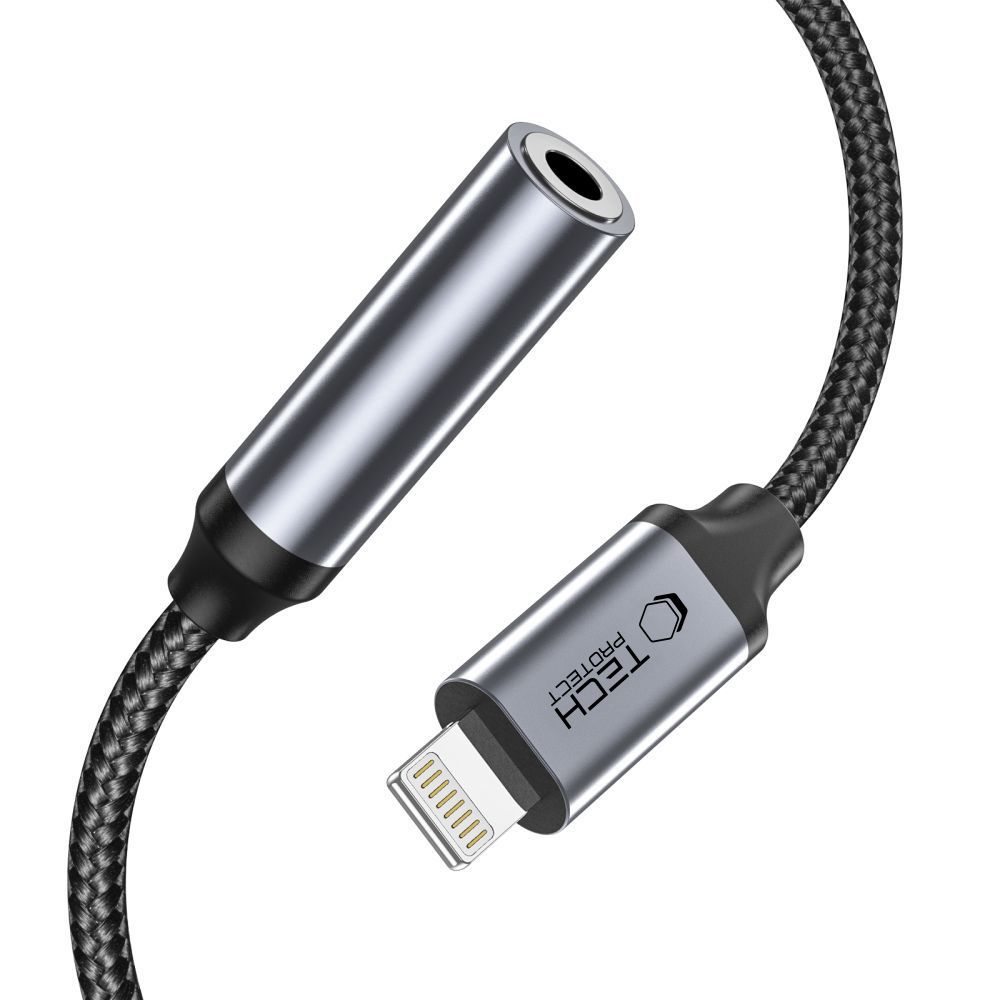 Adapteris Tech-Protect UltraBoost Lightning į Mini Jack 3.5mm