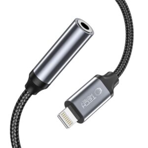Adapteris Tech-Protect UltraBoost Lightning į Mini Jack 3.5mm