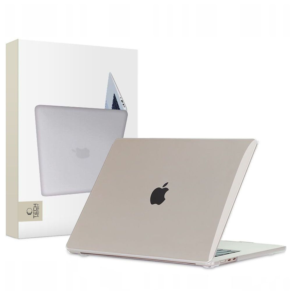 Dėklas Tech-Protect SmartShell MacBook Air 15 M2-M5 2023-2026 Skaidrus