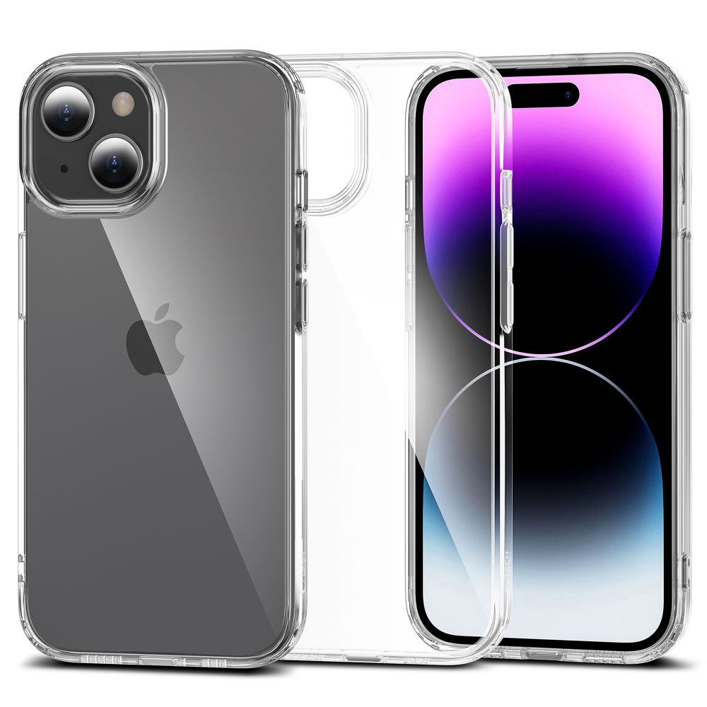 Dėklas Tech-Protect Flexair Hybrid iPhone 15 Skaidrus