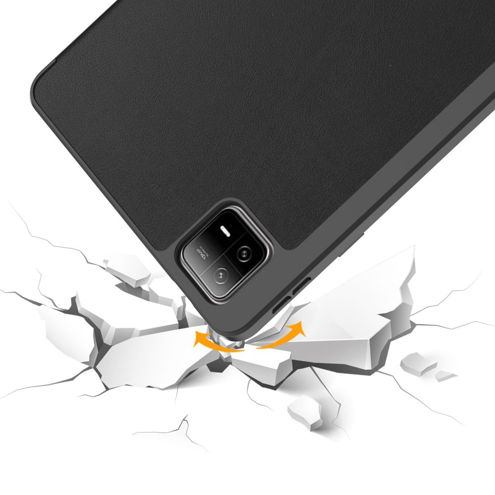 Dėklas Tech-Protect SmartCase Pen Xiaomi Pad 6 / 6 Pro Juodas