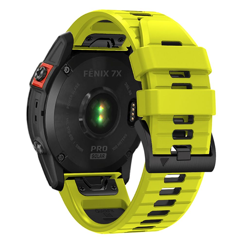 Dirželis Tech-Protect IconBand Pro Garmin Fenix 5X / 5X Plus / 6X / 6X Pro / 7X / 8 / 8 Pro (51 mm), žalias/juodas