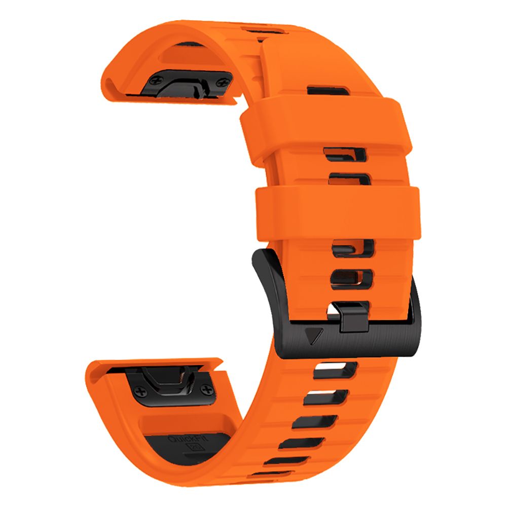 Dirželis Tech-Protect IconBand Pro Garmin Fenix 5X / 5X Plus / 6X / 6X Pro / 7X / 8 / 8 Pro (51 mm), oranžinis/juodas