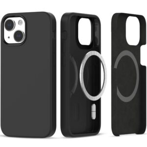 Tech-Protect silikoninis MagSafe dėklas iPhone 13/14 – juodas