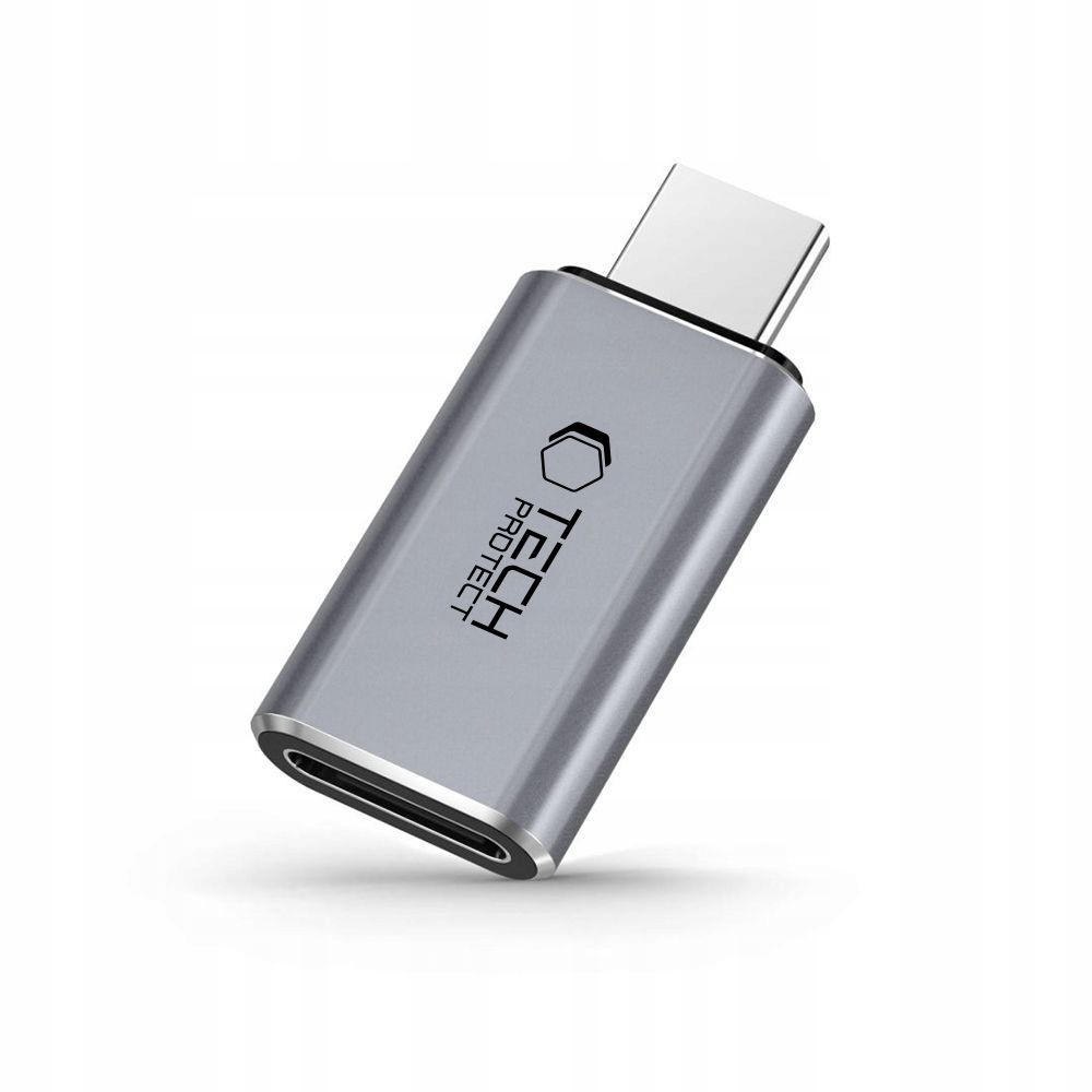 Adapteris Tech-Protect Ultraboost Type-C į Lightning Pilkas