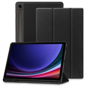 Dėklas Tech-Protect SmartCase Pen Galaxy Tab S9 11.0 / S9 FE / S10 FE / S10 Lite 10.9, juodas
