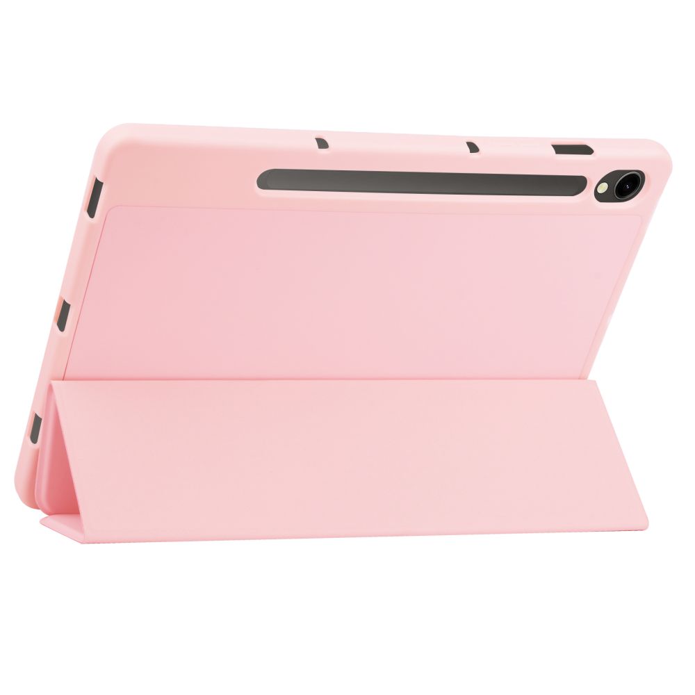 Dėklas Tech-Protect SmartCase Pen Galaxy Tab S9 11.0 / S9 FE / S10 FE / S10 Lite 10.9, rožinis