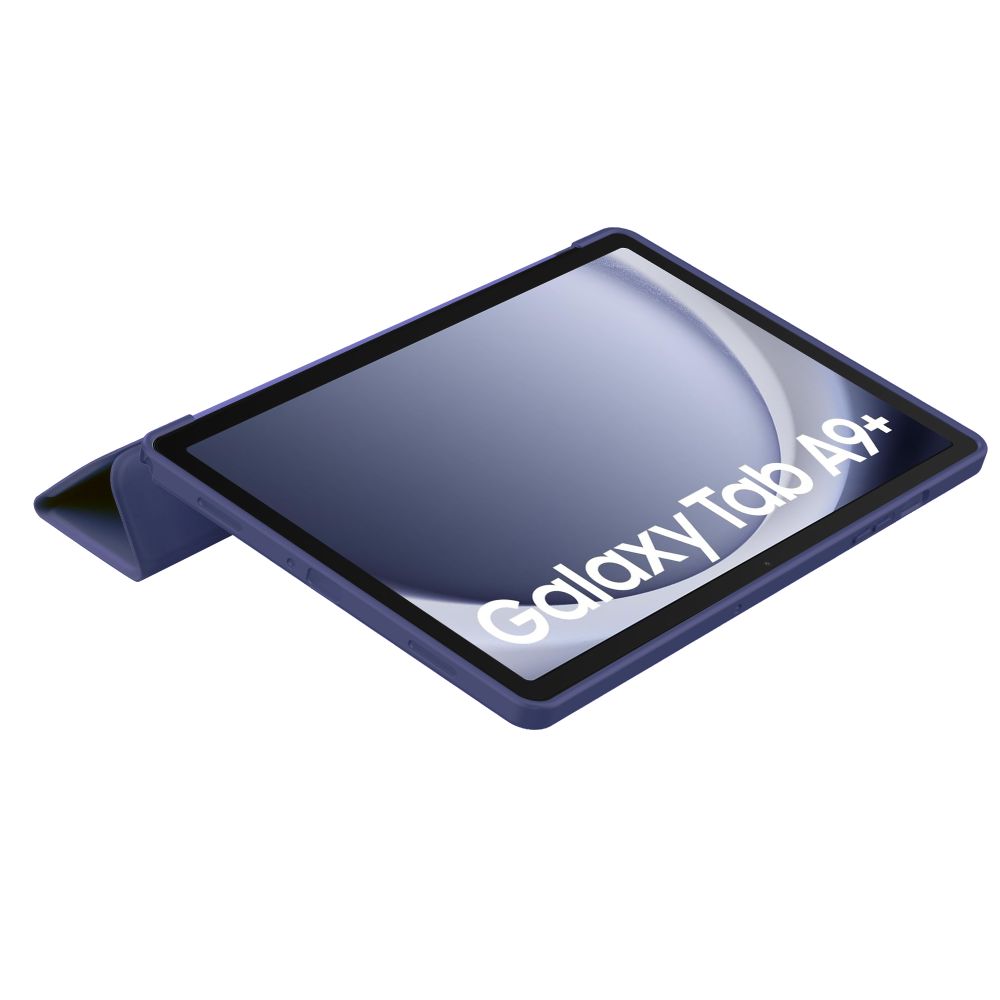 Dėklas Tech-Protect SmartCase Galaxy Tab A9+ Plus 11.0 X210 / X215 / X216, tamsiai mėlynas
