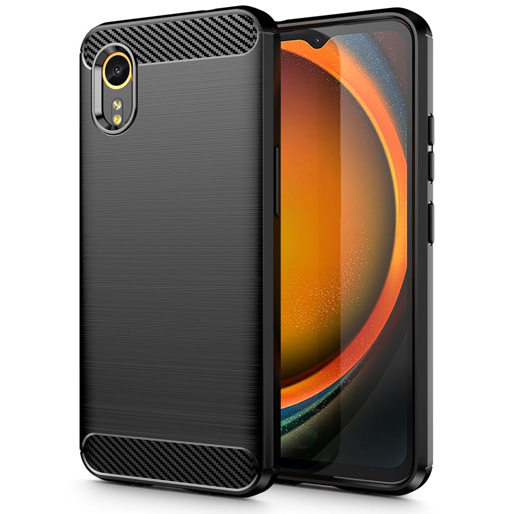 Dėklas Tech-Protect TPUCarbon Samsung Galaxy XCover 7, juodas