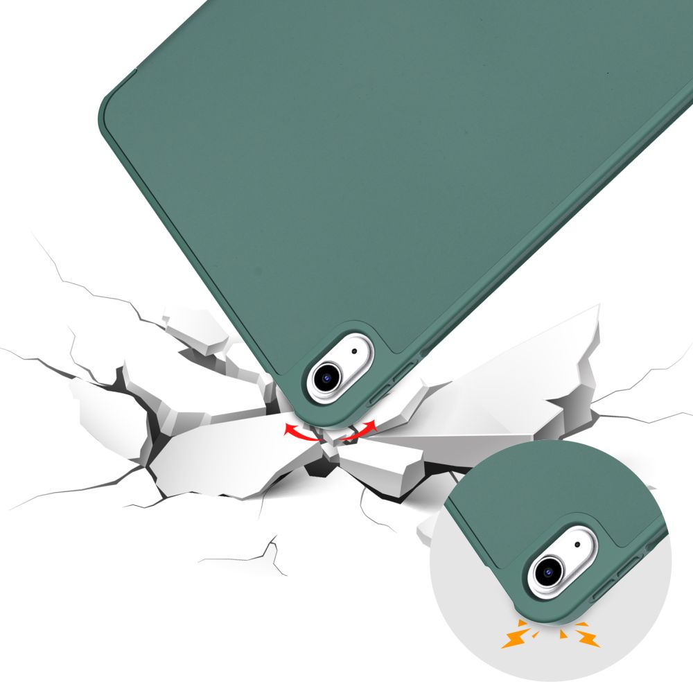 Dėklas Tech-Protect SmartCase Pen iPad 10.9" 10 (2022) / 11" 11 (2025), žalias
