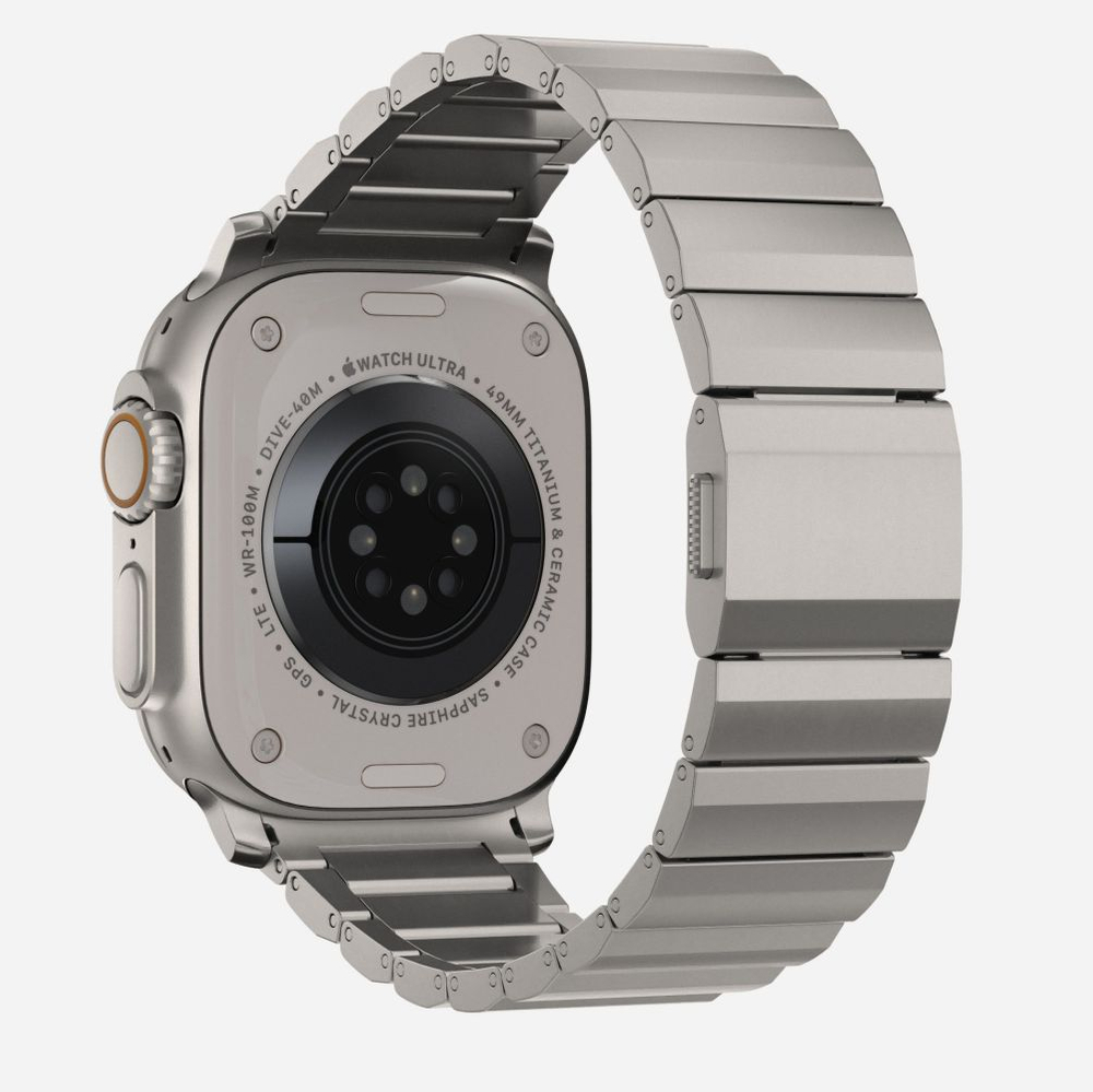 Dirželis Tech-Protect SteelBand Apple Watch 8 / 9 / 10 / 11 / SE / Ultra (44 / 45 / 46 / 49 mm), titaninis