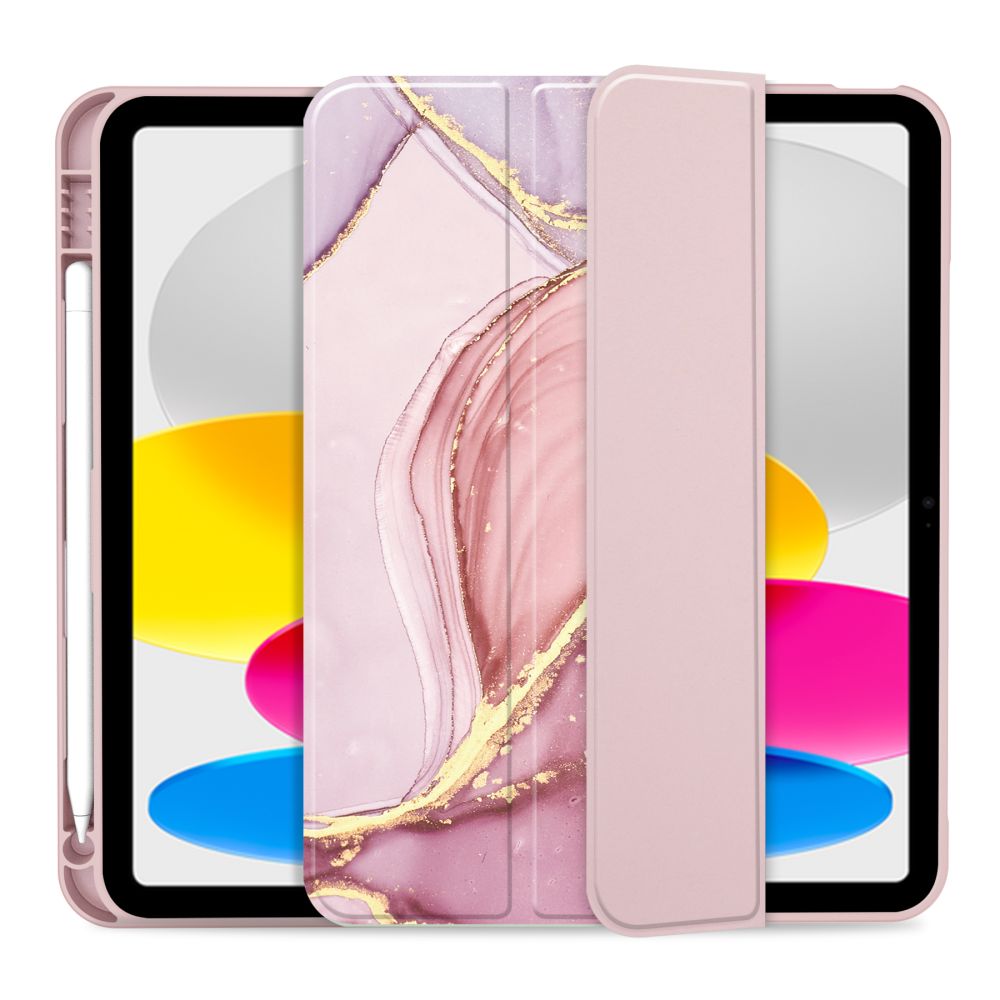 Dėklas Tech-Protect SC Pen iPad 10.9" (10/2022) / 11" (11/2025), marmurinis