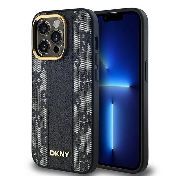 DKNY MagSafe dėklas iPhone 13 Pro Max – juodas