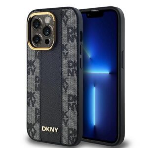 DKNY MagSafe dėklas iPhone 14 Pro – juodas