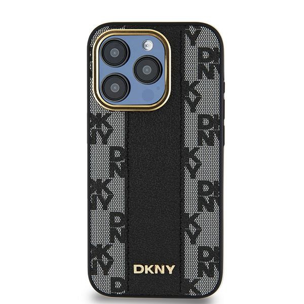 DKNY MagSafe dėklas iPhone 15 Pro – juodas