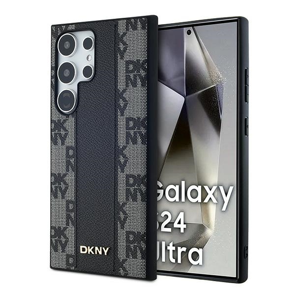 DKNY odinis MagSafe dėklas Galaxy S24 Ultra – juodas