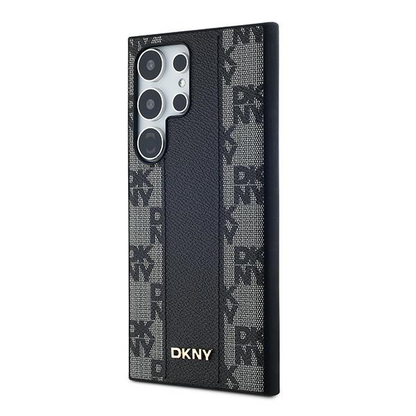 DKNY odinis MagSafe dėklas Galaxy S24 Ultra – juodas