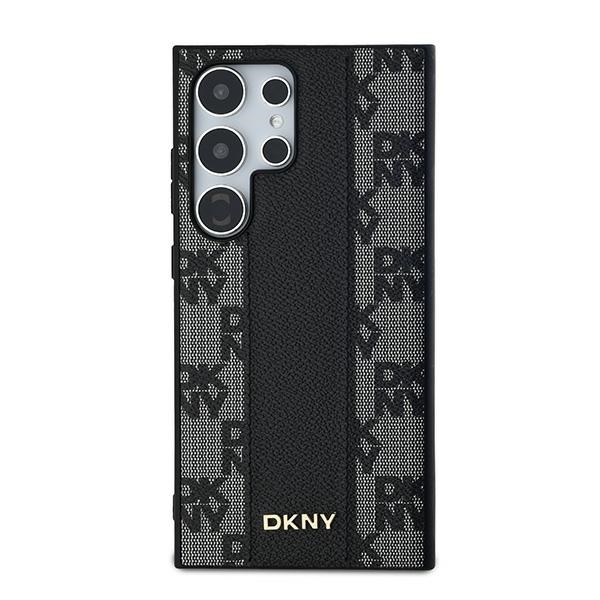 DKNY odinis MagSafe dėklas Galaxy S24 Ultra – juodas