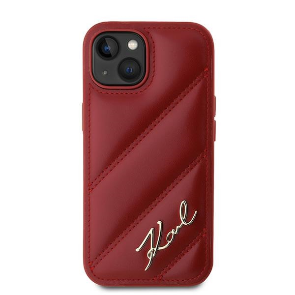Karl Lagerfeld dėklas iPhone 15/14/13 6.1 – raudonas