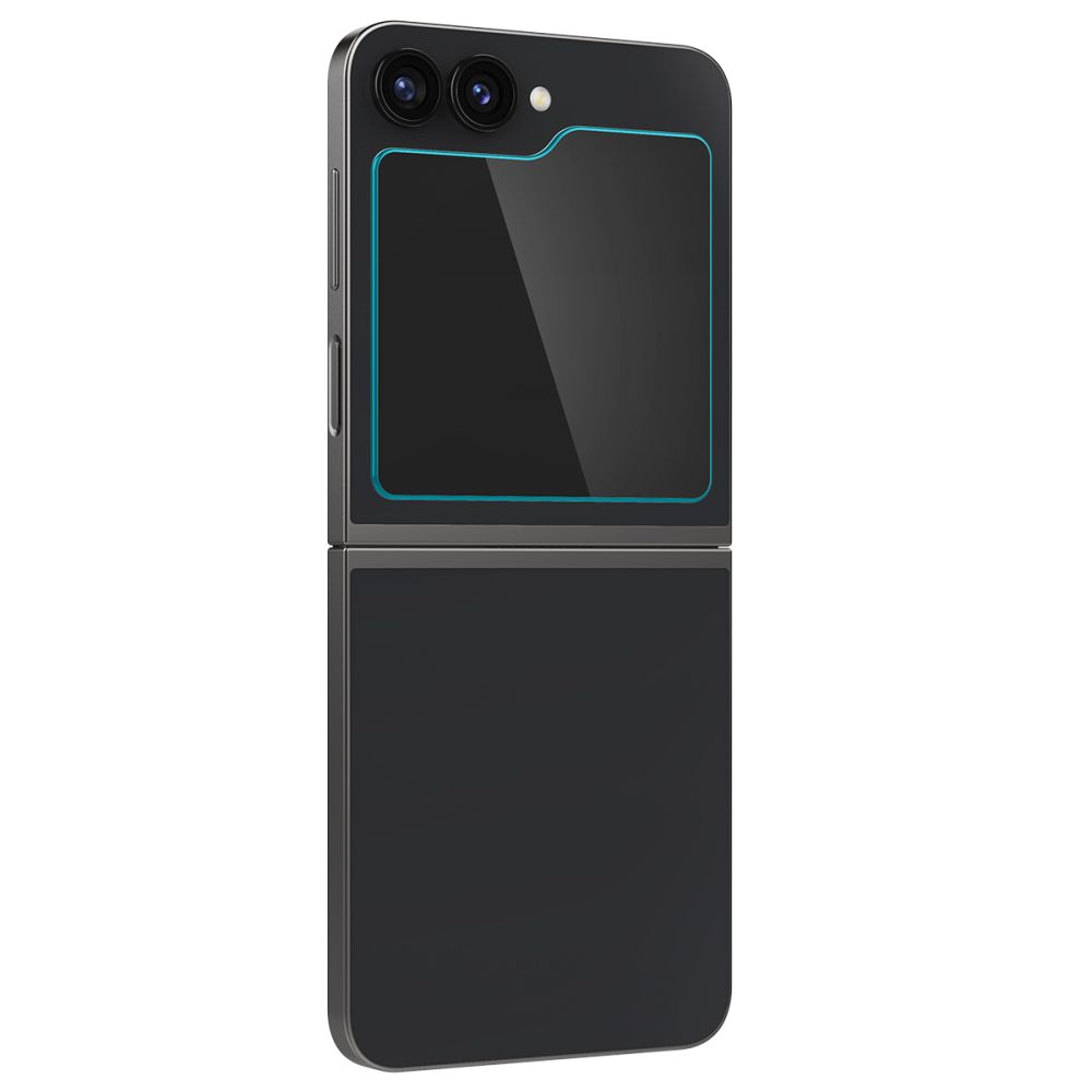 Apsauginis stiklas Spigen Glas.tR EZ Fit Galaxy Z Flip 5 / 6 / 7 FE, 2 vnt., skaidrus