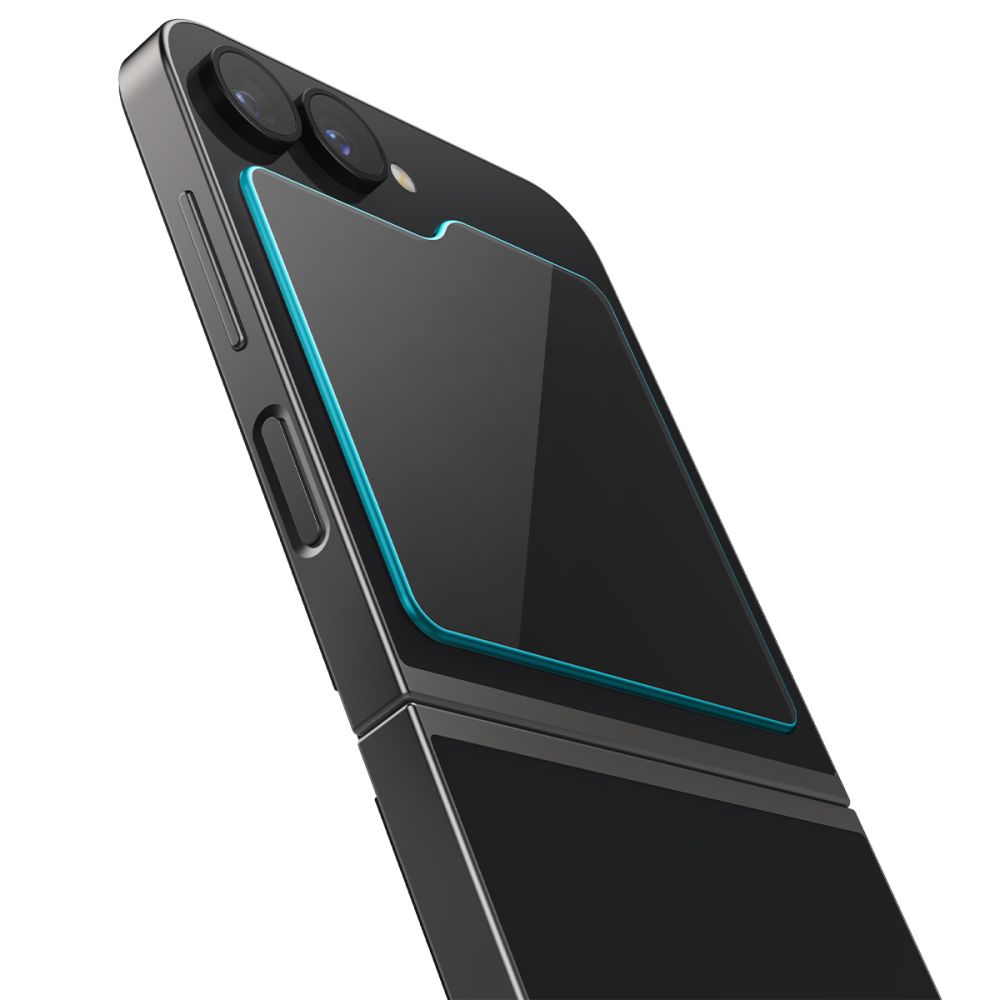 Apsauginis stiklas Spigen Glas.tR EZ Fit Galaxy Z Flip 5 / 6 / 7 FE, 2 vnt., skaidrus
