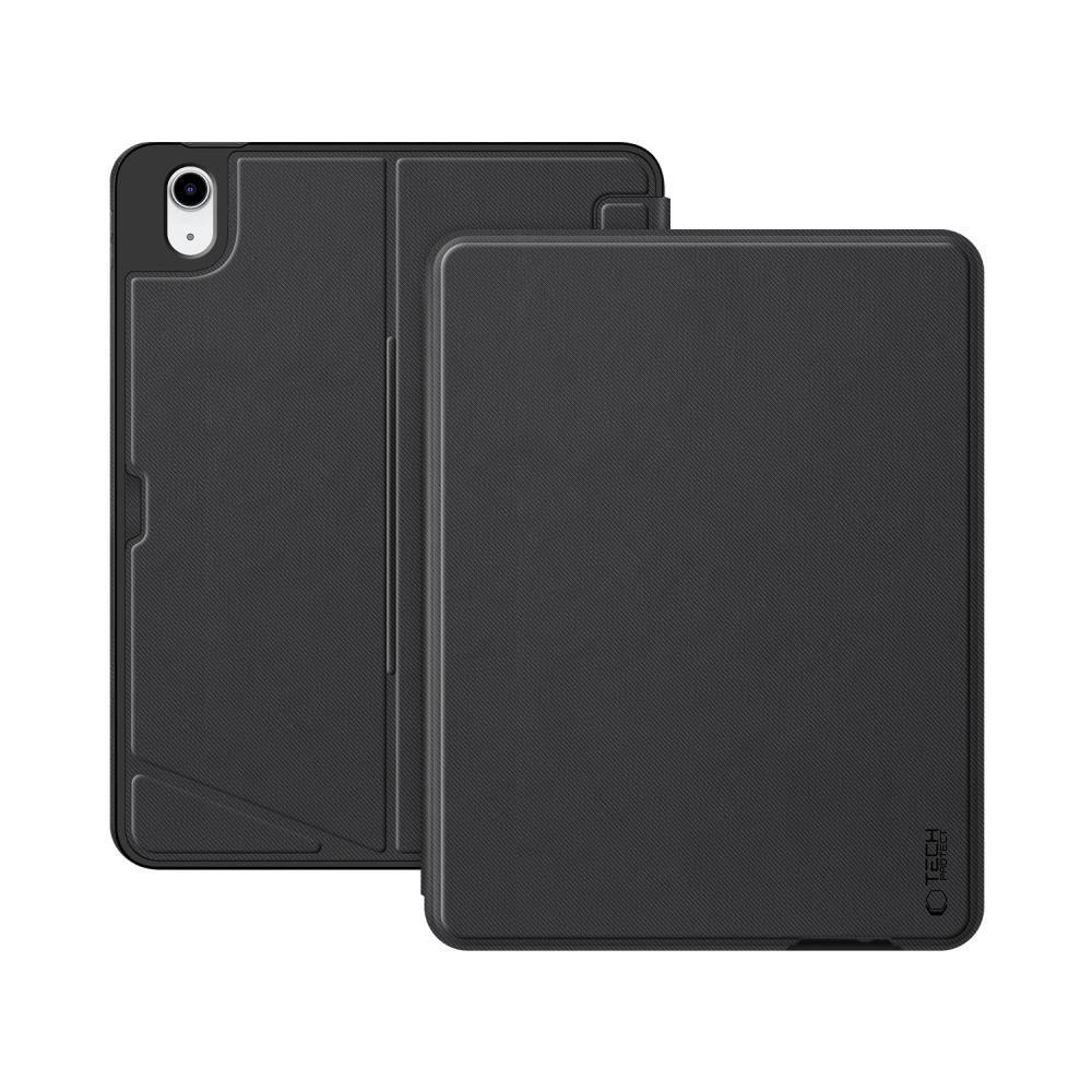 Dėklas su klaviatūra Tech-Protect SCmag Pen iPad 10.9 (2022) / 11 (2025), juodas