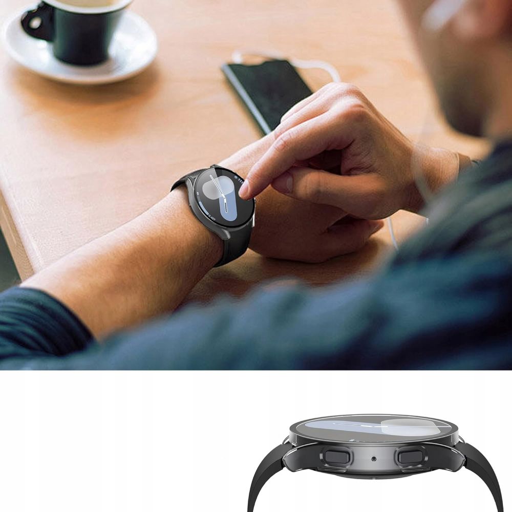 Dėklas Tech-Protect Defense360 Samsung Galaxy Watch 7 (44mm), skaidrus