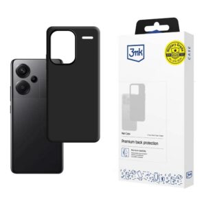 3mk matinis dėklas, skirtas Xiaomi Redmi Note 13 Pro+ – juodas