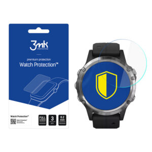 Hybrid Glass 3mk Watch Protection FlexibleGlass, skirtas Garmin Fenix ​​​​5 Plus