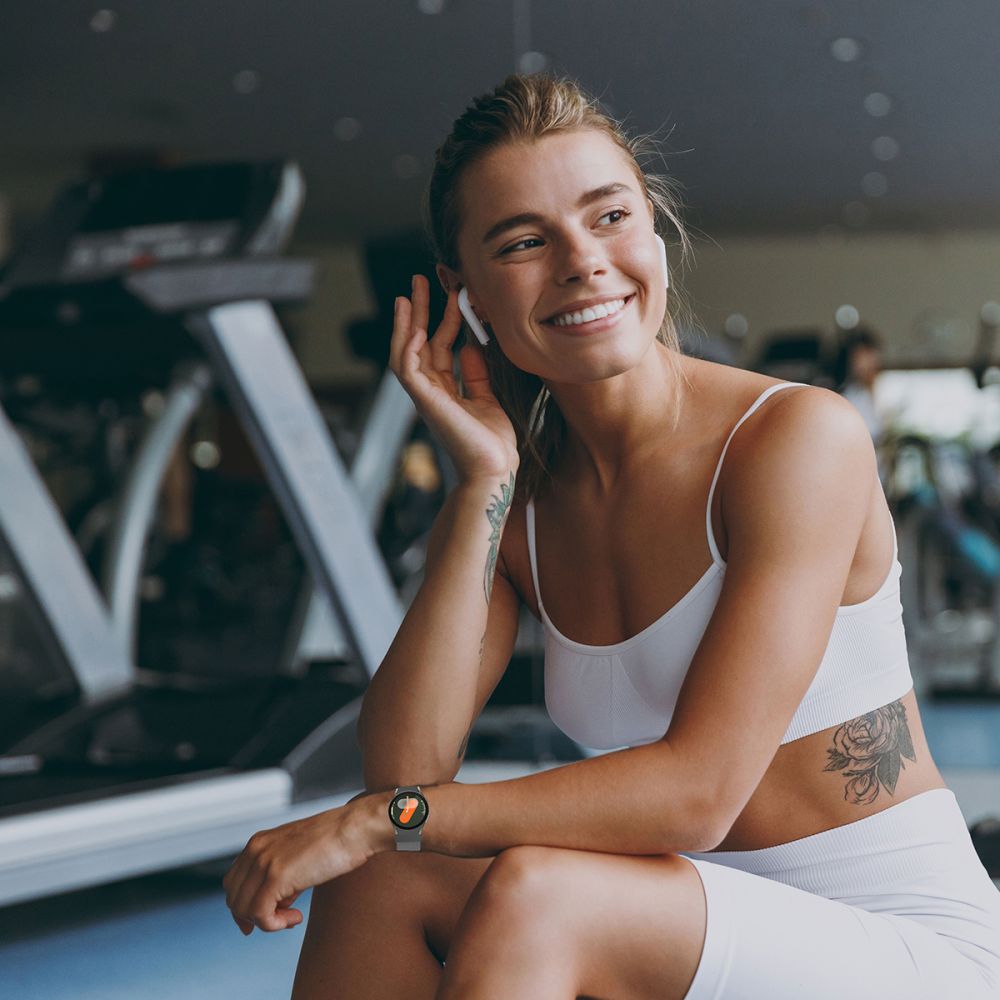 Dirželis Tech-Protect Milaneseband Samsung Galaxy Watch 4 / 5 / 5 Pro / 6 / 7 / FE, žvaigždžių šviesos