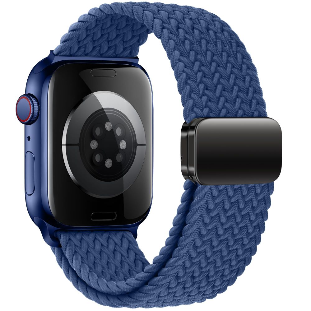 Dirželis Tech-Protect Nylonmag Apple Watch 8 / 9 / 10 / 11 / SE / Ultra (44 / 45 / 46 / 49 mm), mėlynas
