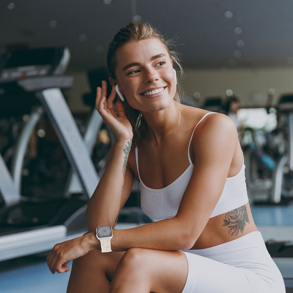 Dirželis Tech-Protect Nylonmag Apple Watch 8 / 9 / 10 / 11 / SE / Ultra (44 / 45 / 46 / 49 mm), mėlynas