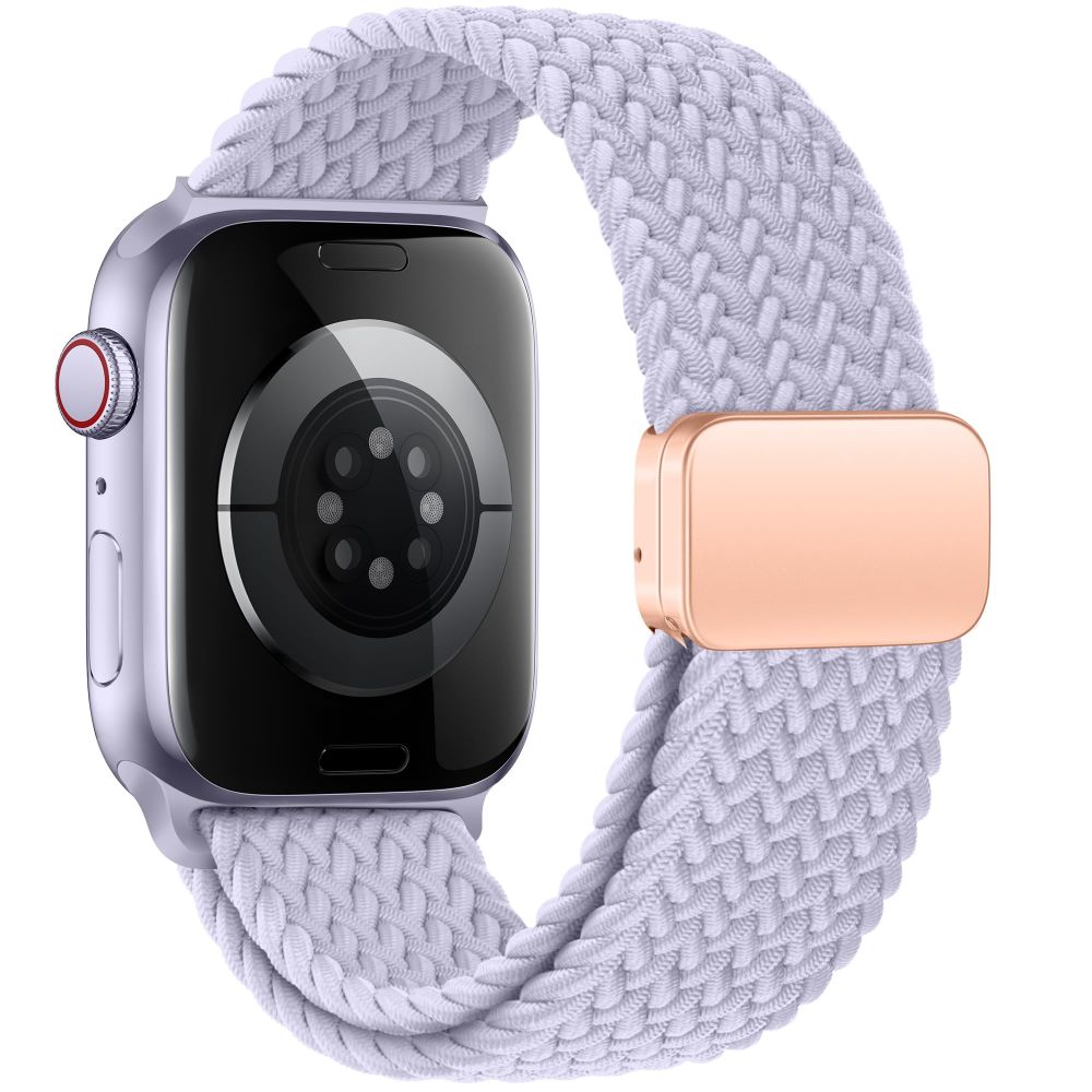 Dirželis Tech-Protect Nylonmag Apple Watch 8 / 9 / 10 / 11 / SE (40 / 41 / 42 mm), melsvai violetinis