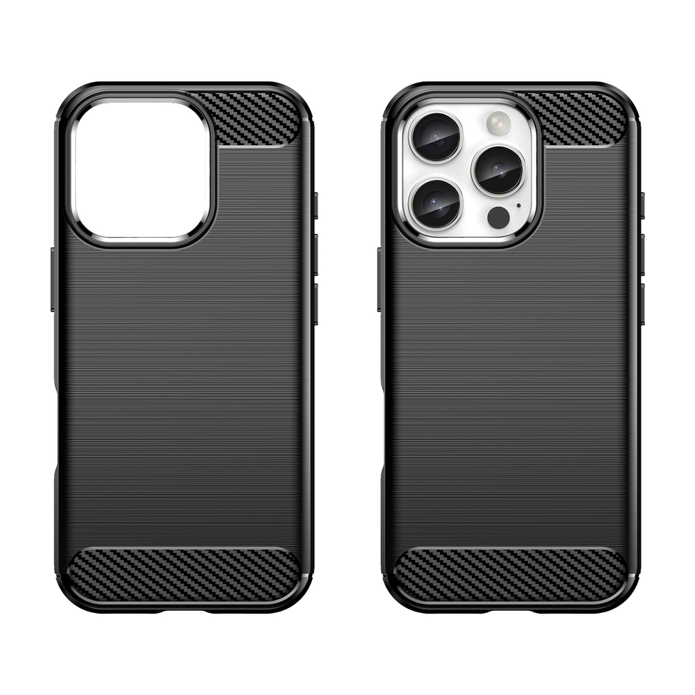 TPU dėklas iPhone 16 Pro – juodas