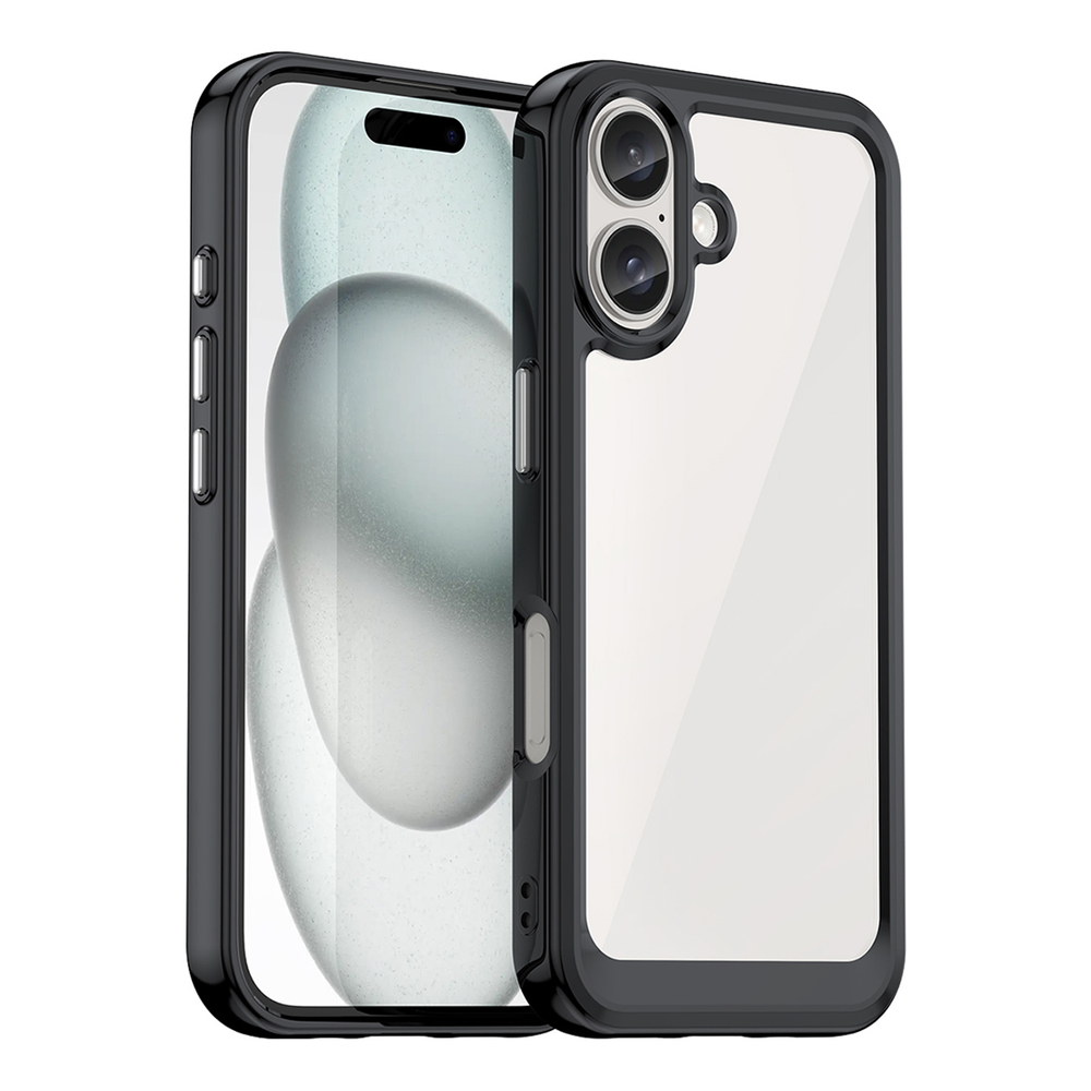 Outer Space dėklas iPhone 16 Plus – juodas