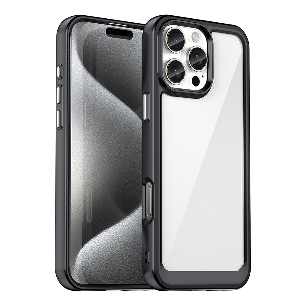 Outer Space dėklas iPhone 16 Pro – juodas