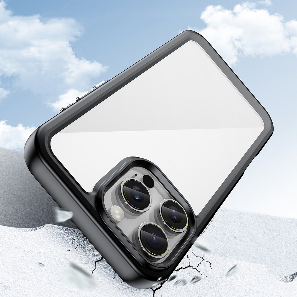 Outer Space dėklas iPhone 16 Pro – juodas