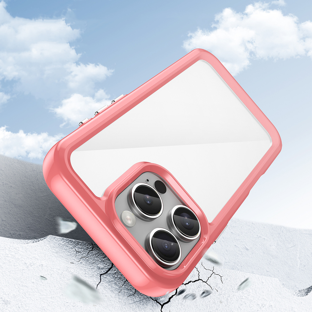 Outer Space dėklas iPhone 16 Pro – raudonas