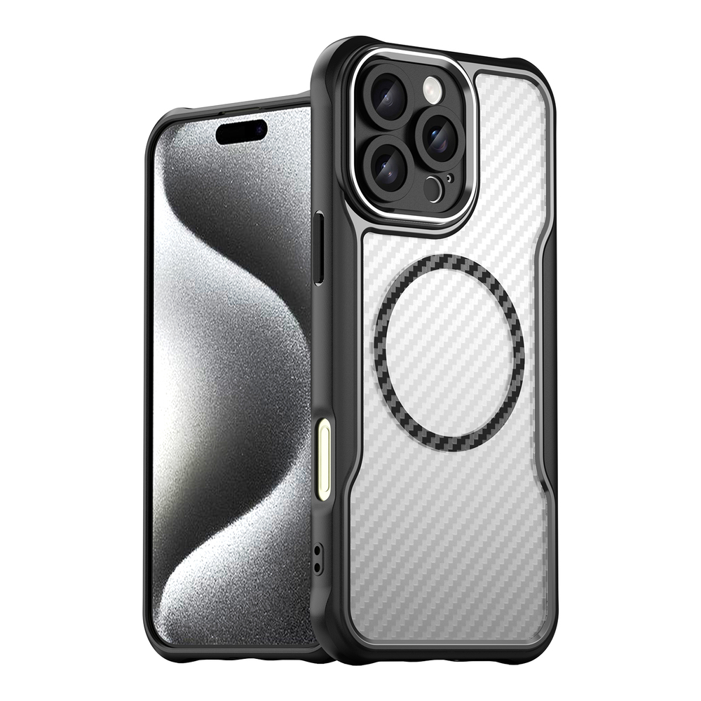 MagSafe TPU dėklas iPhone 16 Pro – juodas